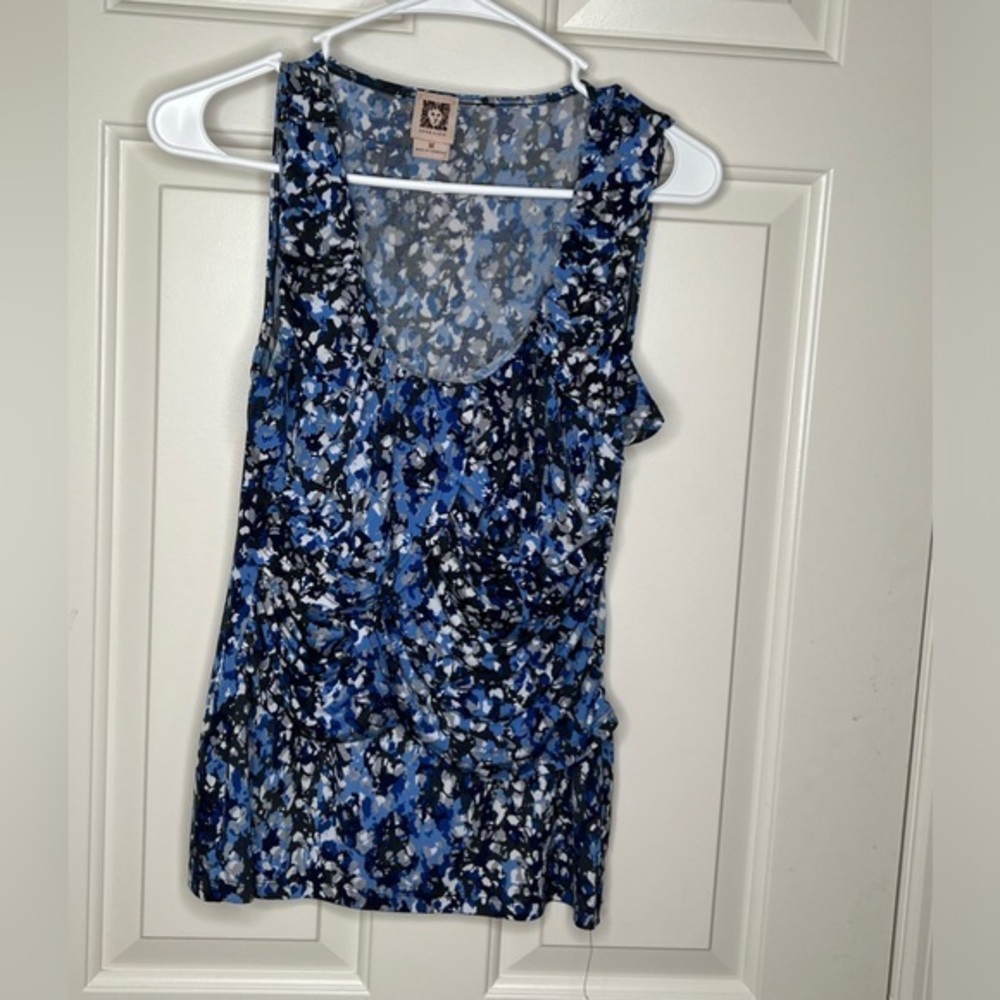 Ann Klein sleeveless top, Medium
